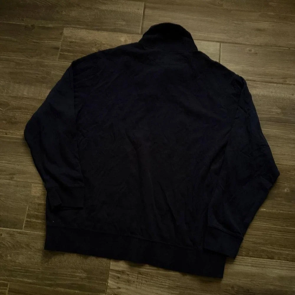 Navy Polo Ralph Lauren shawl collar sweatshirt size xxl